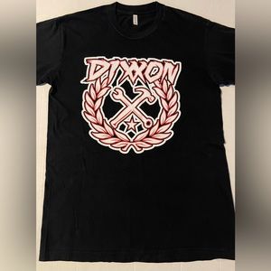 Dixxon t‎ shirt mens size medium NWOT black